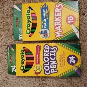 Crayola Color Pencils and Markers Set